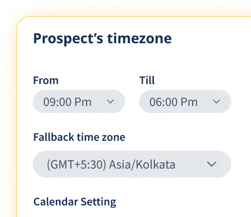 Cold email scheduler with time-zone delivery and holiday calendars for improved engagement.