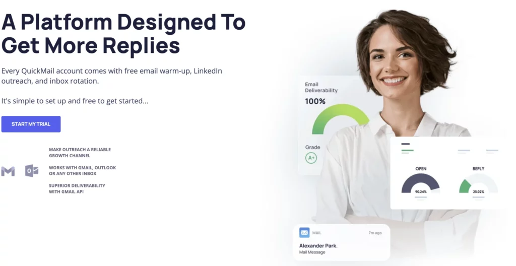 Cold email automation tool Quickmail reviewed