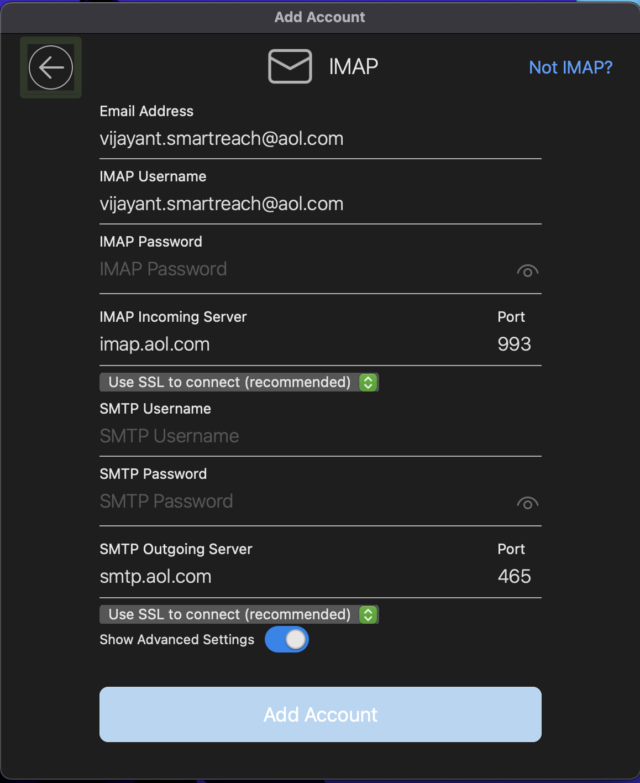 Aol mail settings the complete smtp uide