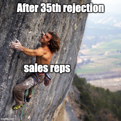 sales rejections - sales memes