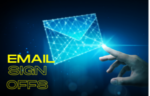 email sign offs