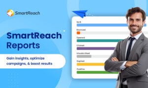 SmartReach reports and analytics - blog banner