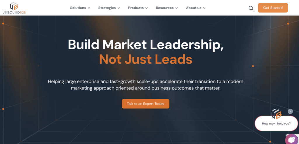 lead generation companies - unboundb2b