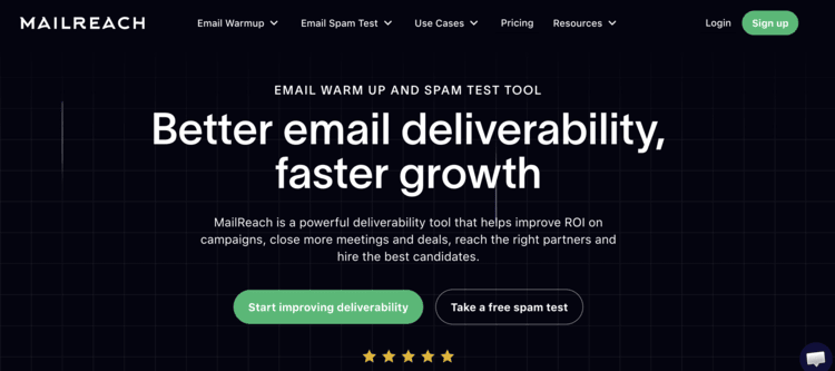 email warmup tool - mailreach