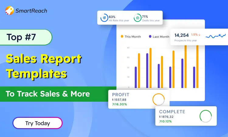 Sales report template