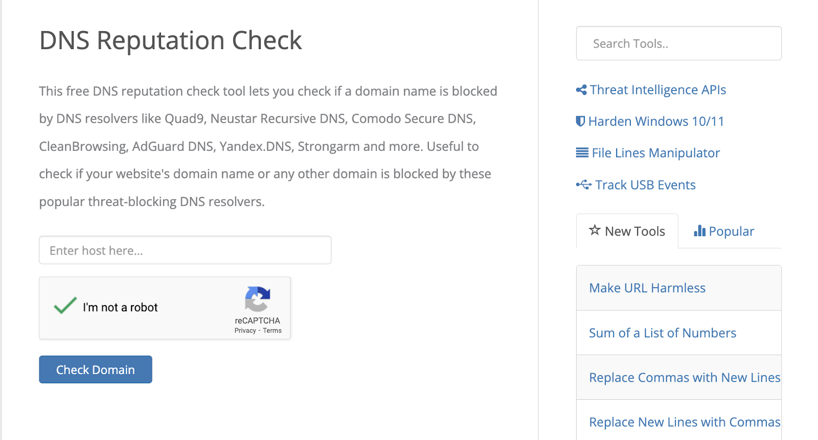 domain score check