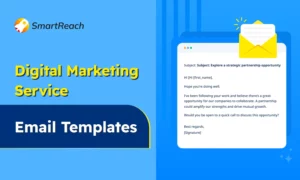 cold email templates for digital marketing services