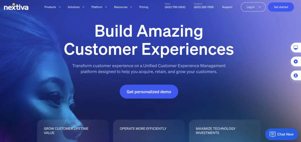 Virtual phone number provider #15: Nextiva