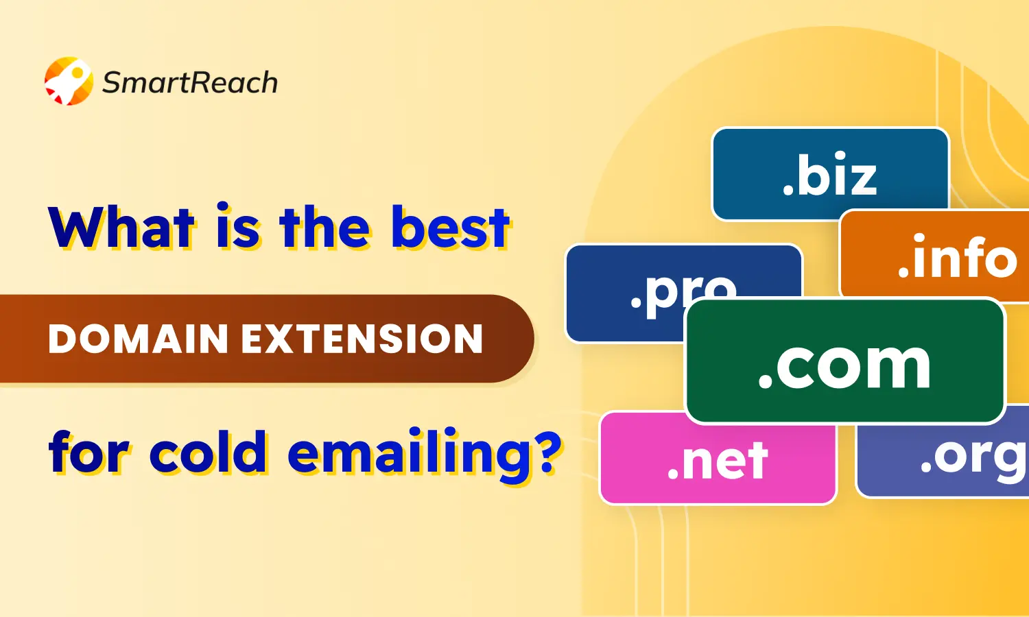 What is the best domain extension for cold emailing?