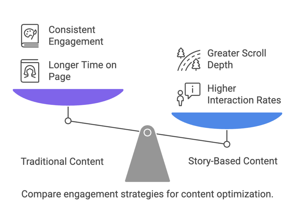 Marketing storytelling measurement