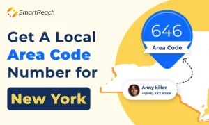 Get a US based calling number with 646 area code for targeting New York based prospects