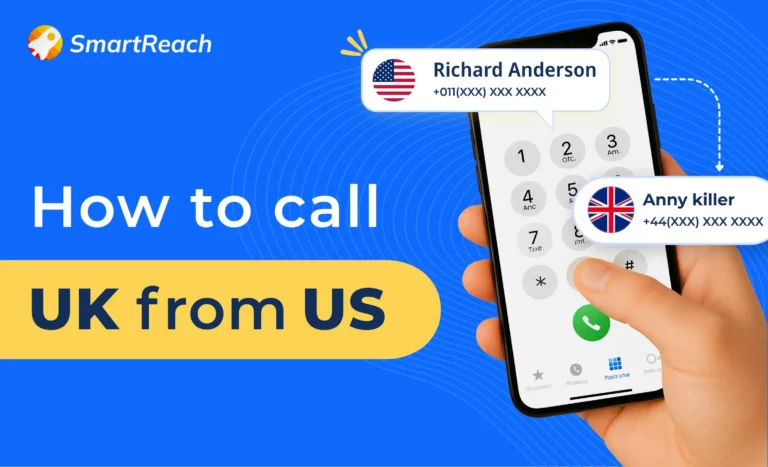 Learn steps to call UK based prospects from US