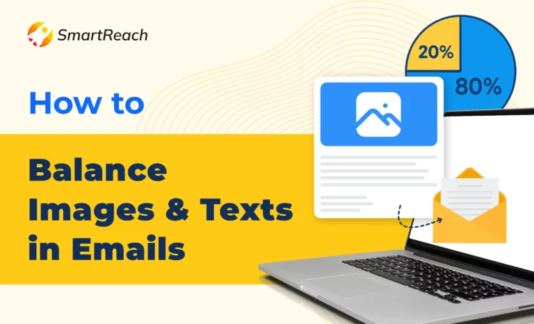 How to balance texts and images in emails
