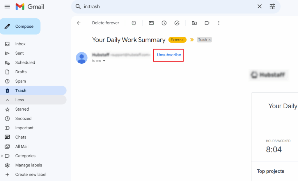 Why does an unclear or missing unsubscribe link send my emails to spam?