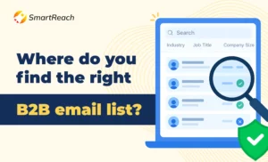 Where can I find a B2B email database