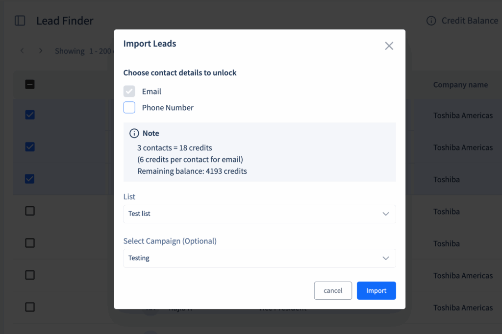 Where can I find a B2B email database