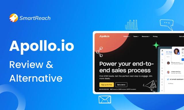 Apollo.io review covering real monthly pricing, credit costs and user ratings