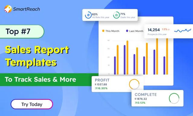 Sales report template