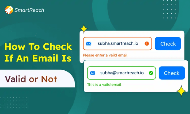 How to check if an email is valid or not