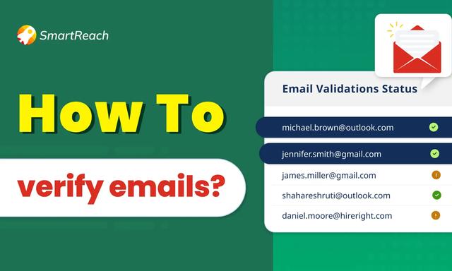 How to verify emails address