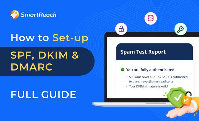 Step-by-step guide on how to set-up email authentication records such as DMARC, DKIM & SPF