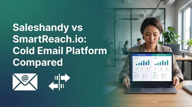 Saleshandy vs SmartReach.io: Cold Email Platform Compared — feature comparison for sales teams