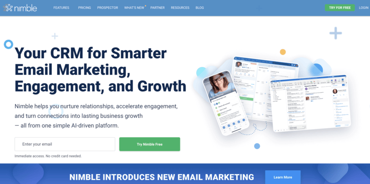 hubspot competitors - nimble