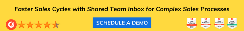 Faster Sales Cycles with shared Team Inbox for Complex Sales Processes