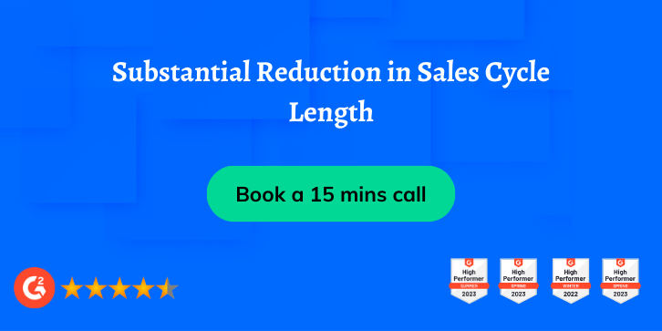 Substantial Reduction in Sales Cycle Length 
