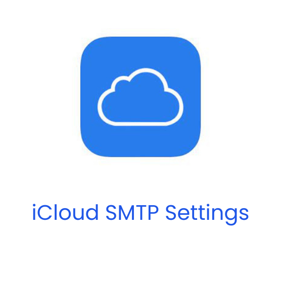 icloud smtp settings