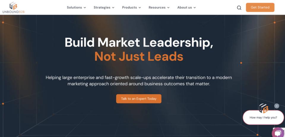 lead generation companies - unboundb2b