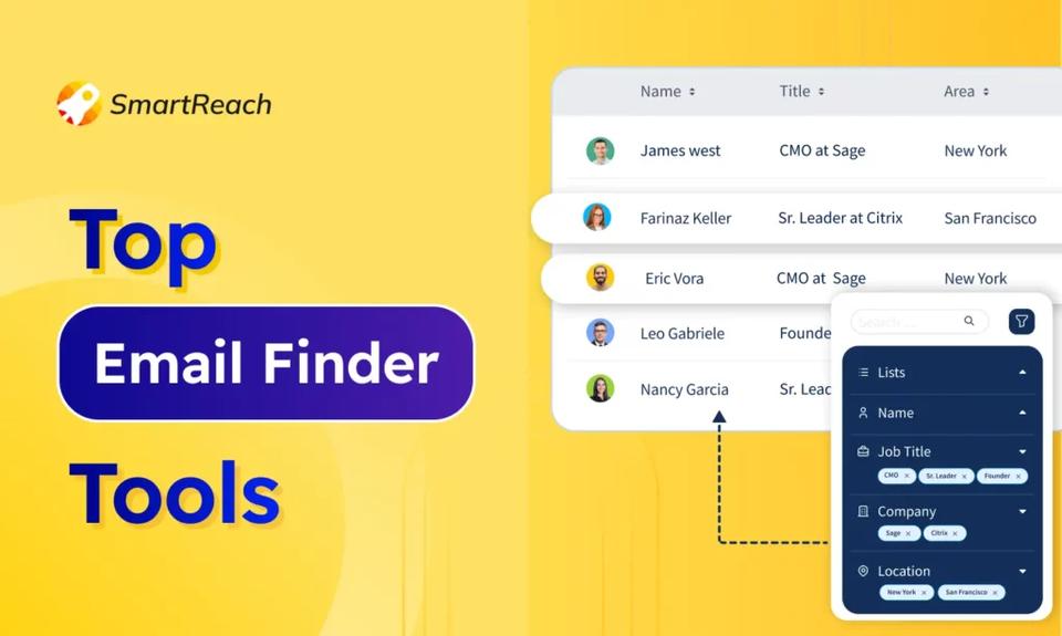 Email Finder Tools Glossary by SmartReach.io