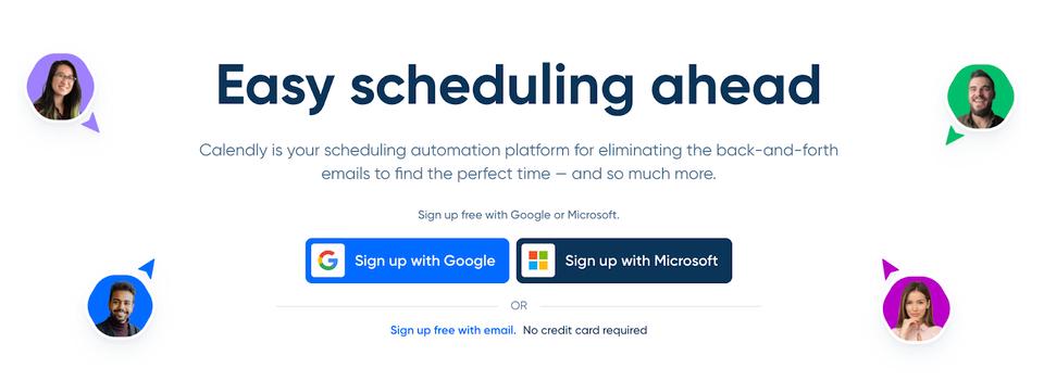 Calendly for meeting scheduling