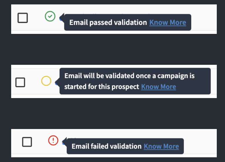 SmartReach email valdation for free