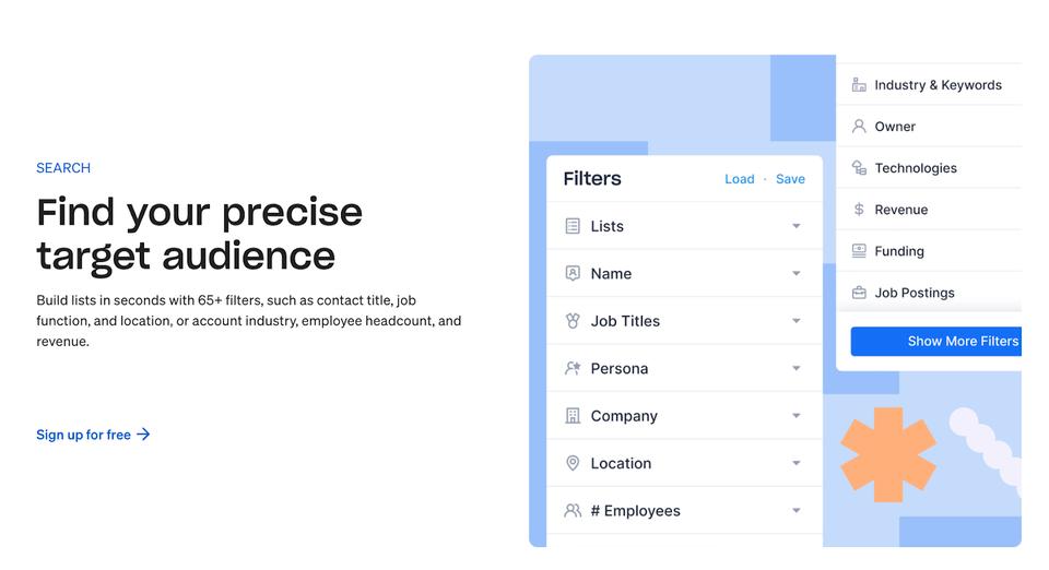 Apollo.io for email finder tool