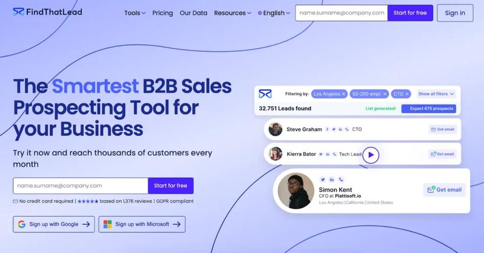 findthatlead - D7 lead finder alternative