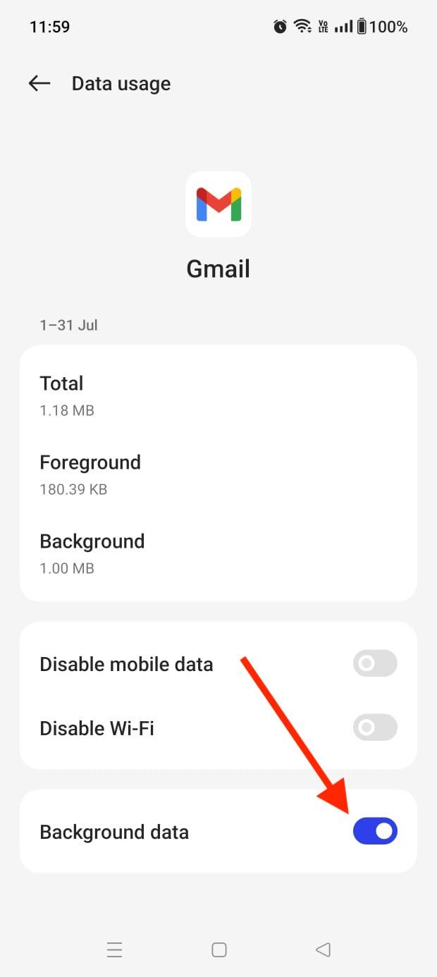 Gmail queued