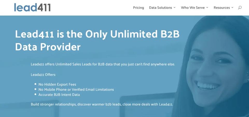lead 411 - D7 lead finder alternative