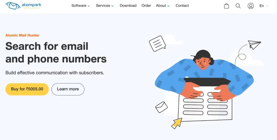 email extractor - atompark