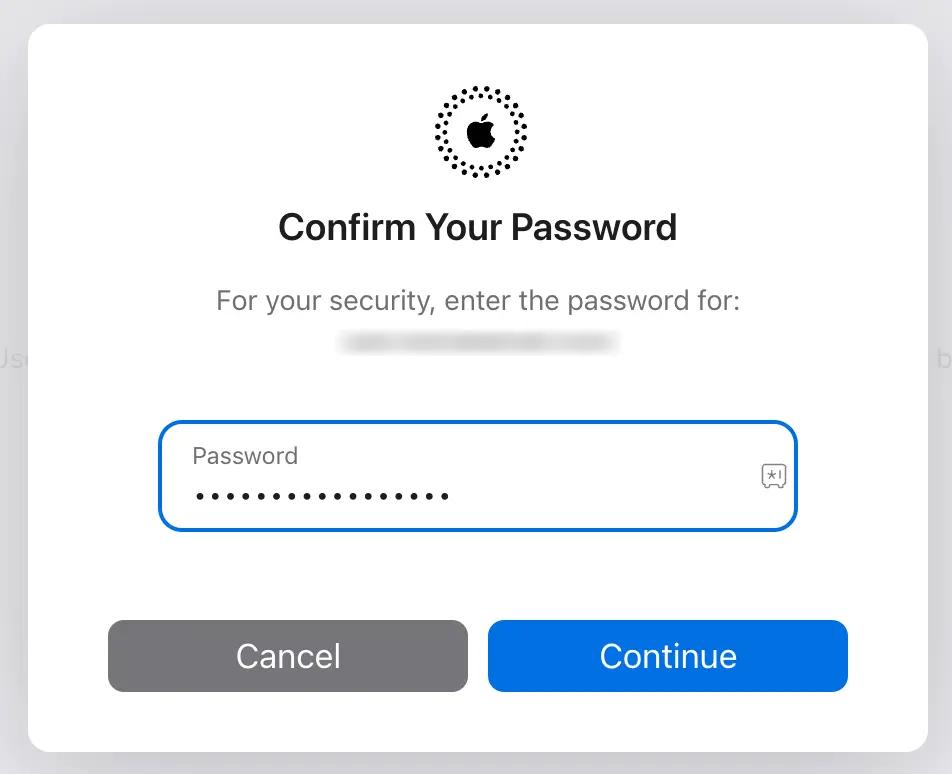 icloud SMTP settings