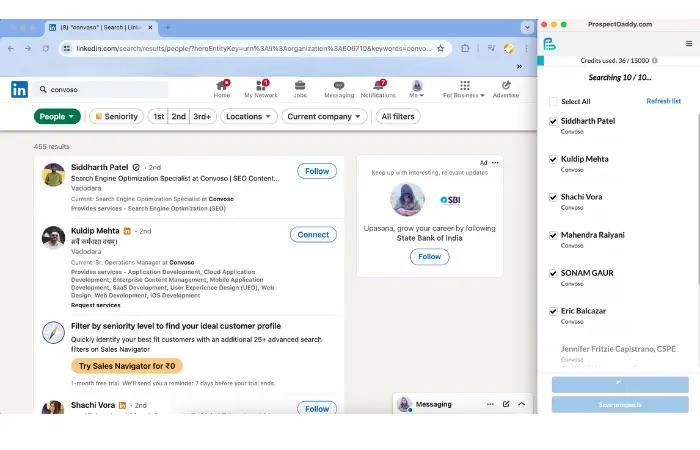 email extractor - prospectdaddy