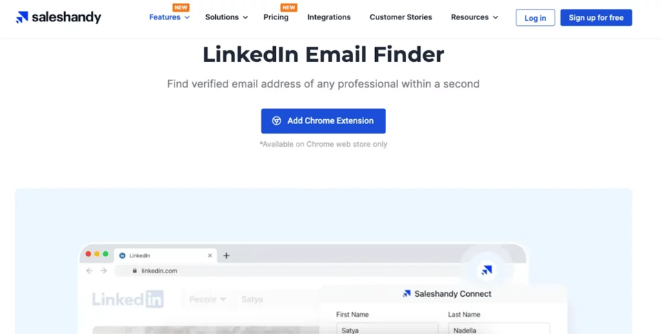 email extractor - saleshandy