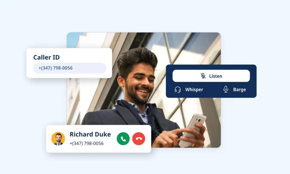 SmartReach.io has advanced calling features such as personalized caller ID, call forwarding and more
