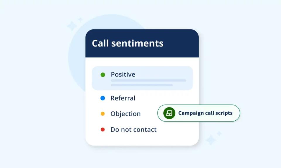 calling sentiment is one of the best features for smartreach users to manage calls better