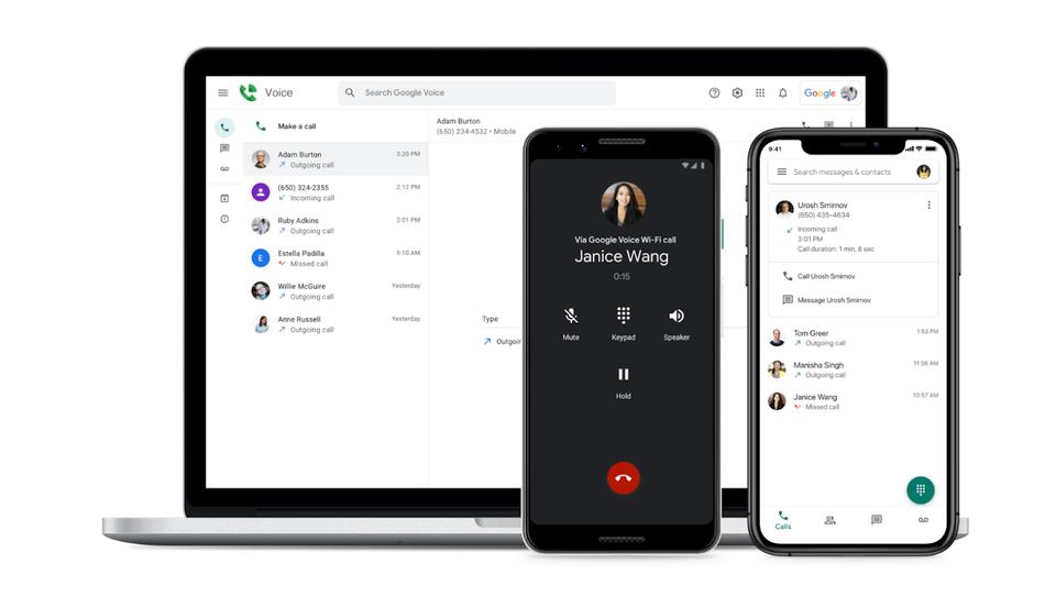 Google voice helps you get a new phone number without sim and landline.