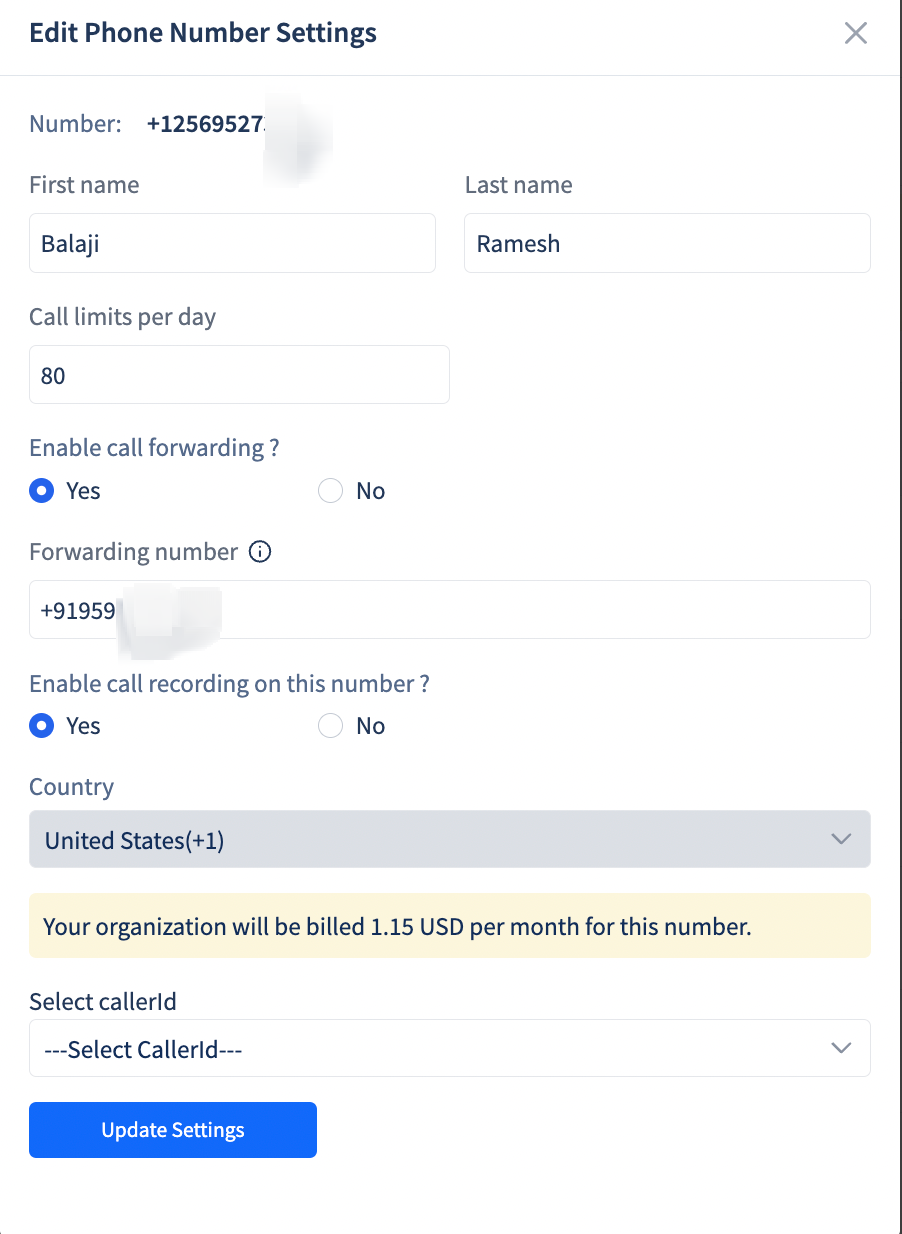 The personalized caller ID feature by SmartReach's PowerCaller help you improve your call connection rates with the prospects from specific geographical areas. You can set-up the entire caller ID accordingly before even start calling.