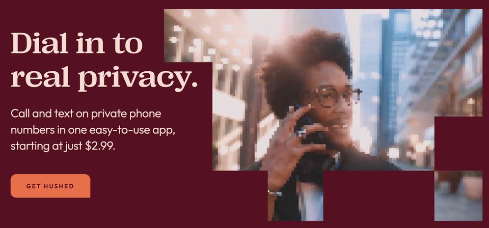 You can set-up a second phone number using Hushed without a sim card or landline for all your business communications