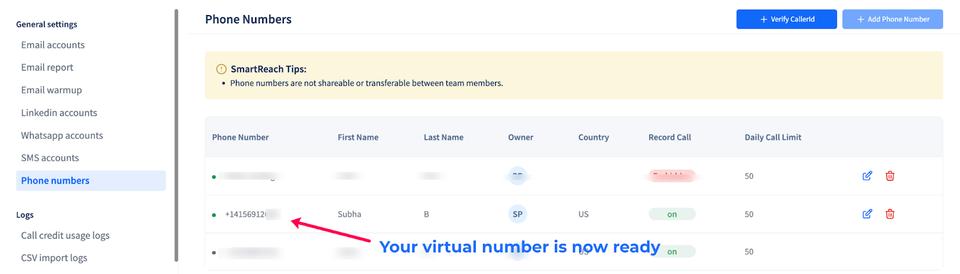 Finally your virtual second phone number is now available for all business communications