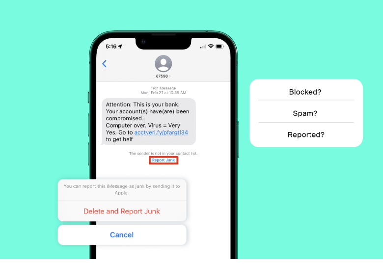 message not delivered