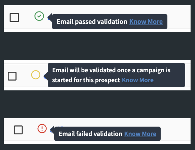 Free unlimited email validation inside SmartReach.io to save emails from bounces and providing users a solid deliverability on their cold emails